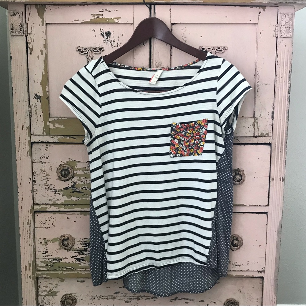 Asymmetrical shirt
